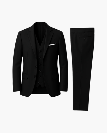 Tailored three piece suit