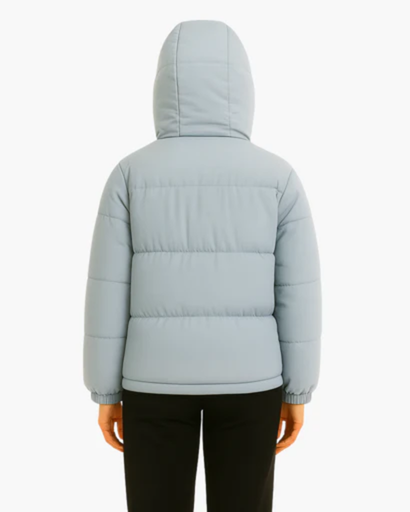 Women's quilted down jacket with Hood - light, warm and comfortable