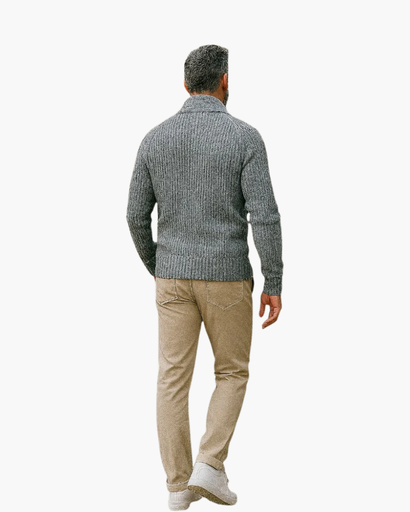 Mens cashmere comfort blend cardigan