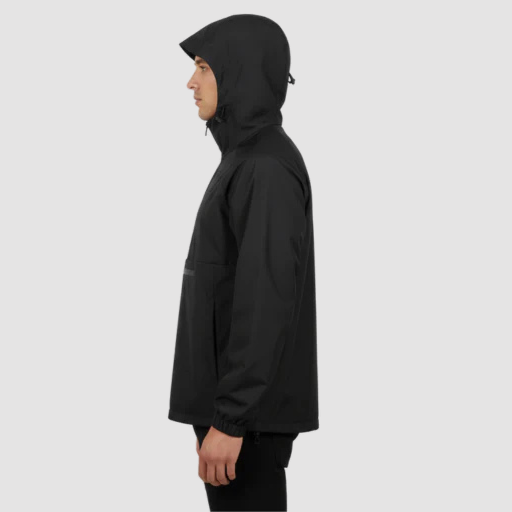 Men’s Half-Zip Hooded Anorak Jacket