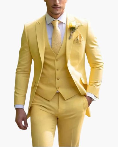 Tailored three piece suit