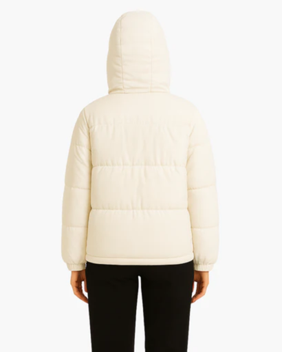 Women's quilted down jacket with Hood - light, warm and comfortable